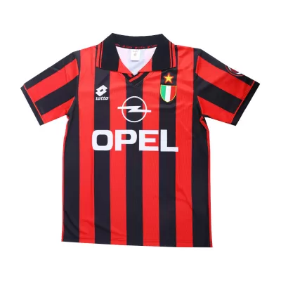 Men's AC Milan Retro Home Soccer Jersey 1996/97 - worldjerseyshop