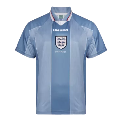 Men's England Retro Away Soccer Jersey 1996 - worldjerseyshop