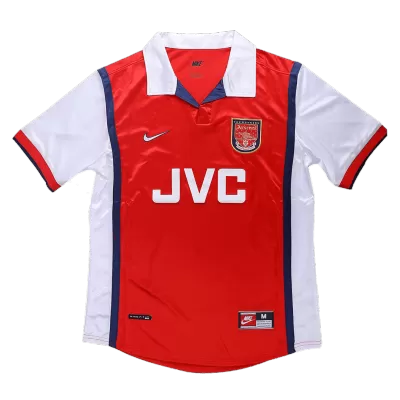 Men's Arsenal Retro Home Soccer Jersey 1998/99 - worldjerseyshop