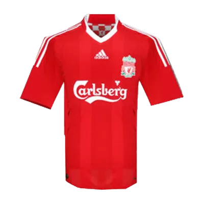 Men's Liverpool Retro Home Soccer Jersey 2008/09 - worldjerseyshop