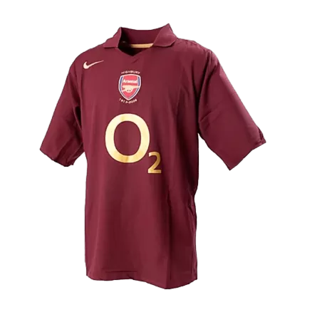 Men's Arsenal Retro Home Soccer Jersey 2005/06 - worldjerseyshop