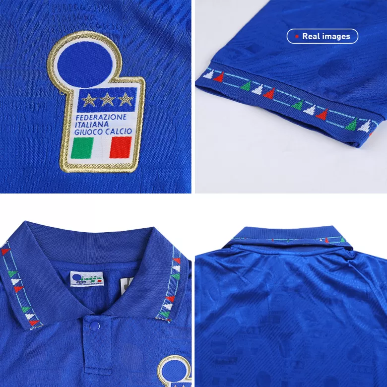 Men's Italy Retro Home World Cup Soccer Jersey 1994 - worldjerseyshop