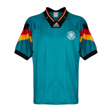 Men's Germany Retro Away Soccer Jersey 1992 - worldjerseyshop