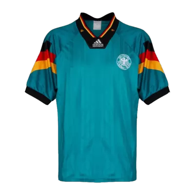 Men's Germany Retro Away Soccer Jersey 1992 - worldjerseyshop