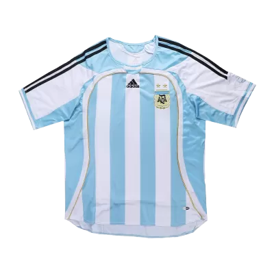 Men's Argentina Retro Home World Cup Soccer Jersey 2006 - worldjerseyshop