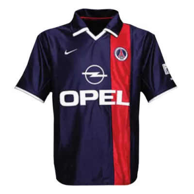 Men's PSG Retro Home Soccer Jersey 2001/02 - worldjerseyshop