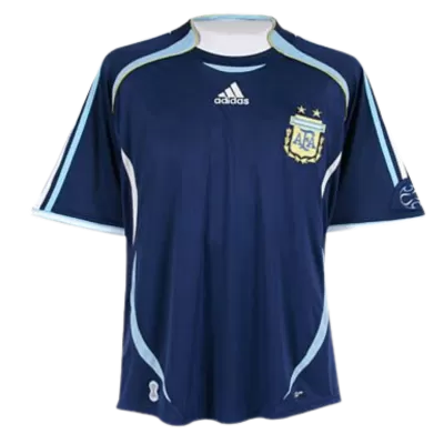 Men's Argentina Retro Away Soccer Jersey 2006 - worldjerseyshop