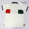 Men's Portugal Away Soccer Short Sleeves Jersey 2022 - worldjerseyshop