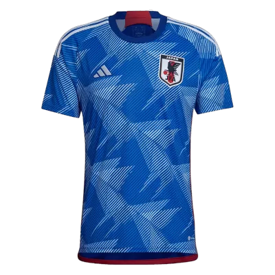 Men's Japan World Cup Home Soccer Short Sleeves Jersey 2022 - worldjerseyshop