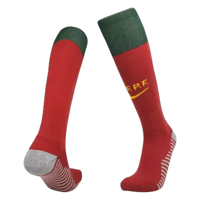 Men's Portugal Away Soccer Socks 2022 - worldjerseyshop