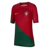 Kids Portugal Whole Kits Home Soccer Kit (Jersey+Shorts+Sock） 2022/23 - worldjerseyshop