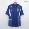 Men's Brazil Retro Away Soccer Jersey 2002 - worldjerseyshop