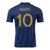 Men's France MBAPPE #10 Home World Cup Soccer Short Sleeves Jersey 2022 - worldjerseyshop