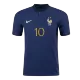 Men's France MBAPPE #10 Home World Cup Player Version Soccer Jersey 2022 - worldjerseyshop