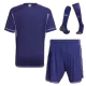 Men's Argentina Away World Cup Champion Edition Soccer Whole Kits(Jerseys+Shorts+Socks) 2022 - worldjerseyshop