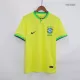 Men's Brazil G.JESUS #19 Home World Cup Soccer Short Sleeves Jersey 2022 - worldjerseyshop