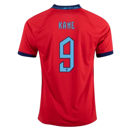 Men's England KANE #9 Away World Cup Soccer Short Sleeves Jersey 2022 - worldjerseyshop
