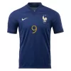 Men's France GIROUD #9 Home World Cup Soccer Short Sleeves Jersey 2022 - worldjerseyshop