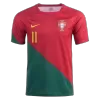 Men's Portugal JOÃO FÉLIX #11 Home World Cup Soccer Short Sleeves Jersey 2022 - worldjerseyshop