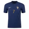 Men's France GRIEZMANN #7 Home World Cup Player Version Soccer Jersey 2022 - worldjerseyshop