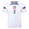 Men's USA DEST #2 Home World Cup Soccer Short Sleeves Jersey 2022 - worldjerseyshop