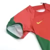 Kids Portugal RONALDO #7 Home Soccer Jersey Kits(Jersey+Shorts) 2022/23 - worldjerseyshop