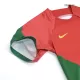 Kids Portugal Home Soccer Jersey Kits(Jersey+Shorts) 2022/23 - worldjerseyshop