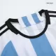 Men's Argentina E. FERNANDEZ #24 Home Soccer Short Sleeves Jersey 2022 - worldjerseyshop