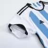 Men's Argentina PAREDES #5 Home Soccer Short Sleeves Jersey 2022 - worldjerseyshop