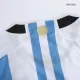 Men's Argentina MONTIEL #4 Home World Cup Player Version Soccer Jersey 2022 - worldjerseyshop
