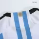 Men's Argentina DE PAUL #7 Home Soccer Short Sleeves Jersey 2022 - worldjerseyshop