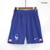 Men's France Away Soccer Shorts World Cup 2022 - worldjerseyshop