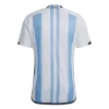 Men's Argentina World Cup Home Soccer Short Sleeves Jersey 2022 - worldjerseyshop