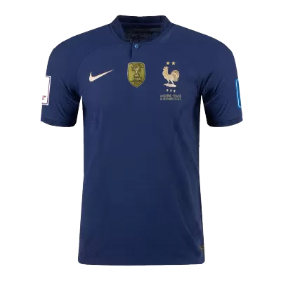 Men's France Home World Cup Final Edition Player Version Soccer Jersey 2022 - worldjerseyshop