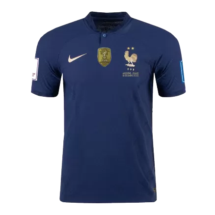 Men's France Home World Cup Final Edition Player Version Soccer Jersey 2022 - worldjerseyshop