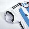 Men's Argentina Sign MESSI #10 Home World Cup Soccer Short Sleeves Jersey 2022 - worldjerseyshop