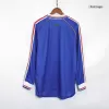 Men's France Retro Home Soccer Long Sleeves Jersey 1998 - worldjerseyshop