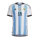 Men's Argentina G. RODRIGUEZ #18 Home World Cup Player Version Soccer Jersey 2022 - worldjerseyshop