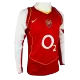 Men's Arsenal Retro Home Soccer Long Sleeves Jersey 2004/05 - worldjerseyshop