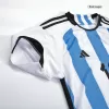 Men's Argentina MESSI #10 Home Champion Edition Soccer Short Sleeves Jersey 2022 - worldjerseyshop