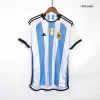 Men's Argentina World Cup Home Soccer Short Sleeves Jersey 2022 - worldjerseyshop