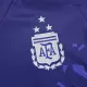 Women's Argentina Away Soccer Jersey Shirt 2022 - worldjerseyshop