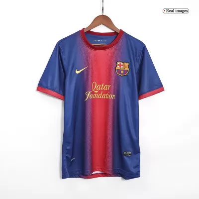 Men's Barcelona Retro Home Soccer Jersey 2012/13 - worldjerseyshop