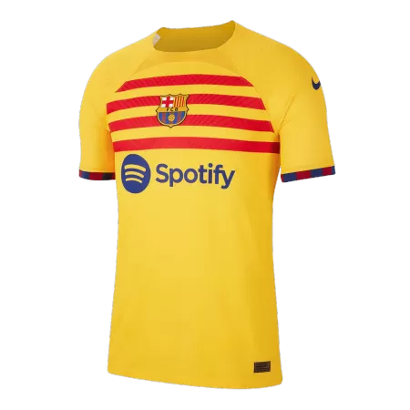 Men's Barcelona Fourth Away Player Version Soccer Jersey 2023/24 - worldjerseyshop