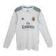 Men's Real Madrid RONALDO #7 Retro Home Soccer Long Sleeves Jersey 2017/18 - worldjerseyshop