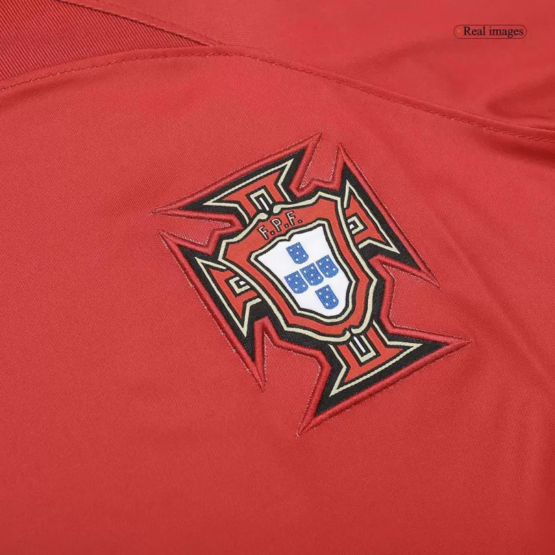 Men's Portugal Home Soccer Short Sleeves Jersey 2022 - worldjerseyshop