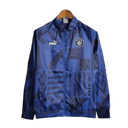 Men's Manchester City Soccer Windbreaker Jacket Training 2023/24 - worldjerseyshop