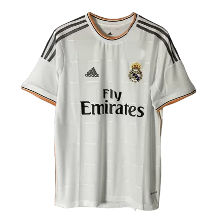Men's Real Madrid Retro Home Soccer Jersey 2013/14 - worldjerseyshop