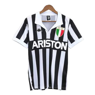 Men's Juventus Retro Home Soccer Jersey 1984/85 - worldjerseyshop