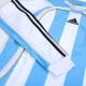 Men's Argentina Retro Home Soccer Long Sleeves Jersey 2006 - worldjerseyshop
